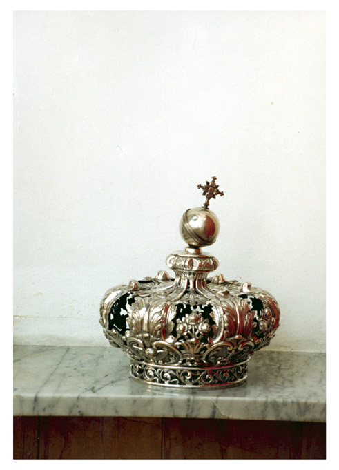 corona da statua - ambito Italia meridionale (sec. XX)