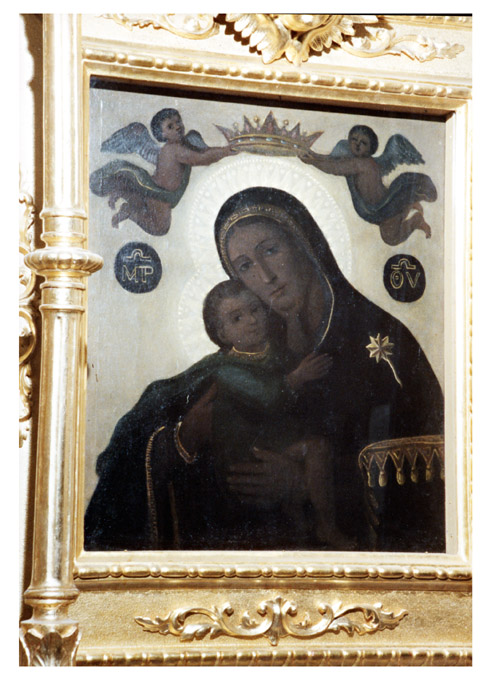 Madonna dello Sterpeto, Madonna con Bambino (dipinto) - ambito pugliese (primo quarto sec. XX)