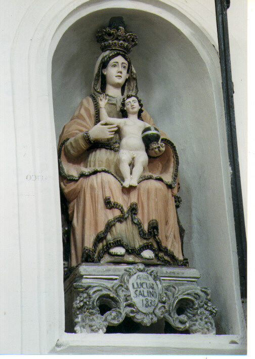 Madonna con Bambino (statua) - manifattura pugliese (sec. XIX)