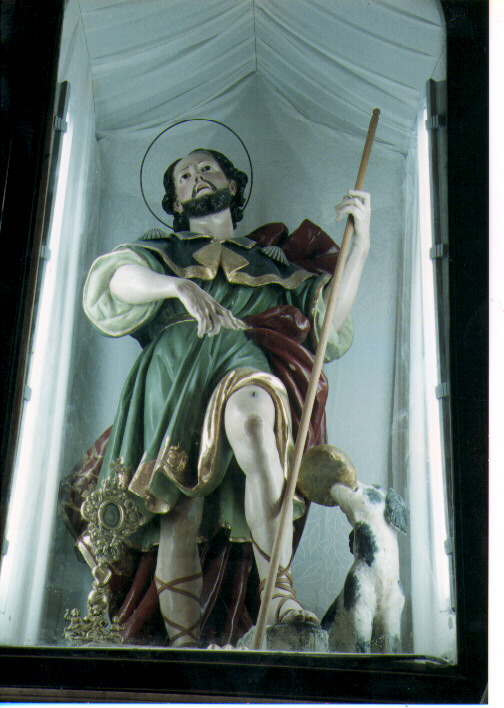 San Rocco (statua) - ambito Italia meridionale (prima metà sec. XX)