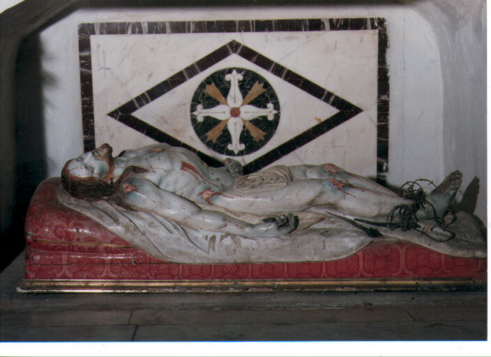 Cristo morto (statua) - ambito Italia meridionale (prima metà sec. XIX)