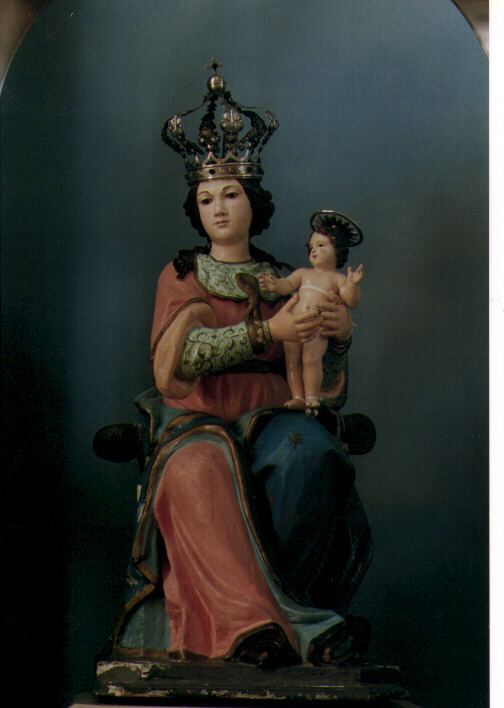 Madonna dell'Arco, Madonna con Bambino (statua) - ambito pugliese (sec. XVIII)