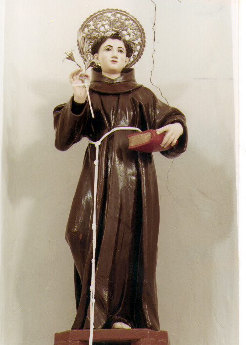 Sant'Antonio da Padova (statua) - ambito pugliese (secc. XVIII/ XIX)