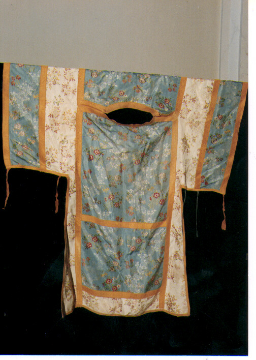 dalmatica, serie - manifattura italiana (primo quarto sec. XIX)