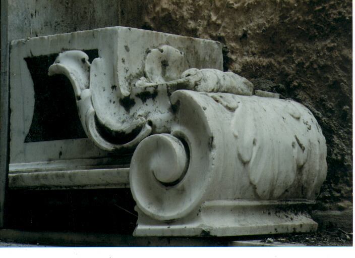 altare, frammento - ambito Italia meridionale (seconda metà sec. XVIII)