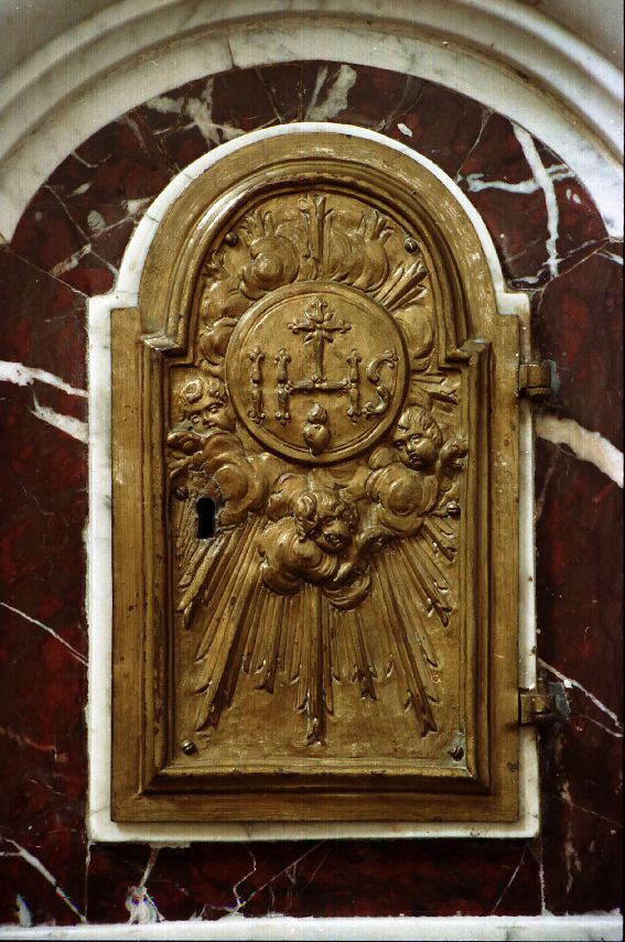 sportello di tabernacolo - ambito Italia meridionale (seconda metà sec. XVIII)