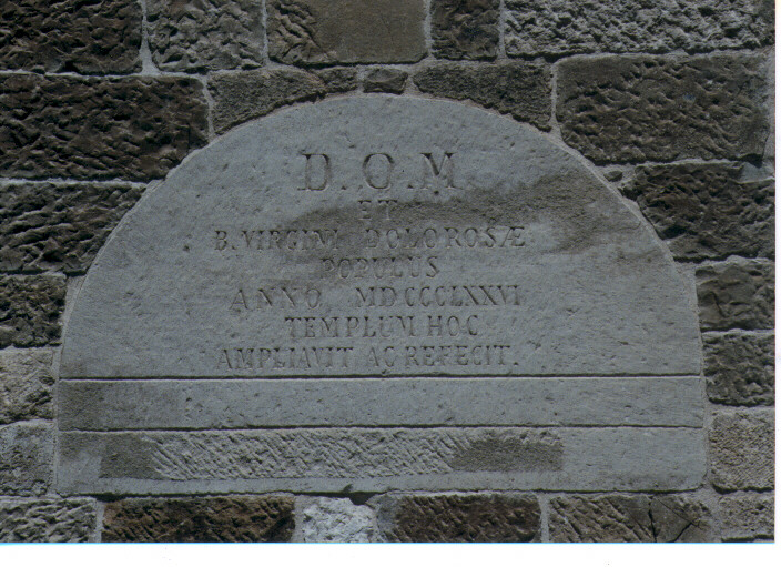 lapide documentaria - ambito pugliese (sec. XIX)