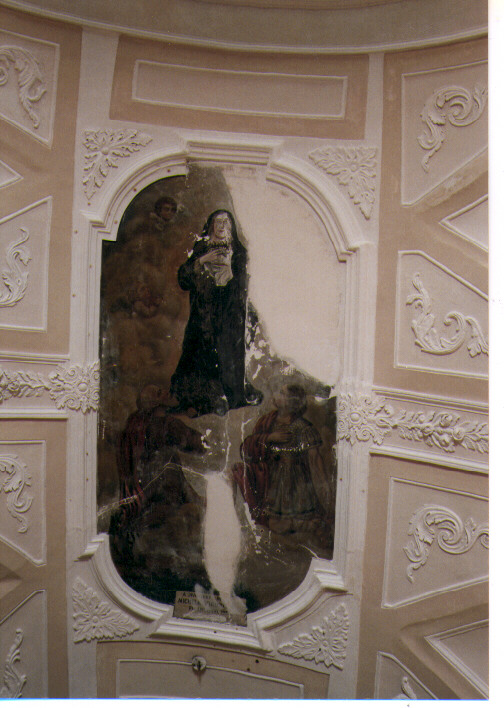 Madonna Addolorata (dipinto, complesso decorativo) - ambito pugliese (sec. XX)