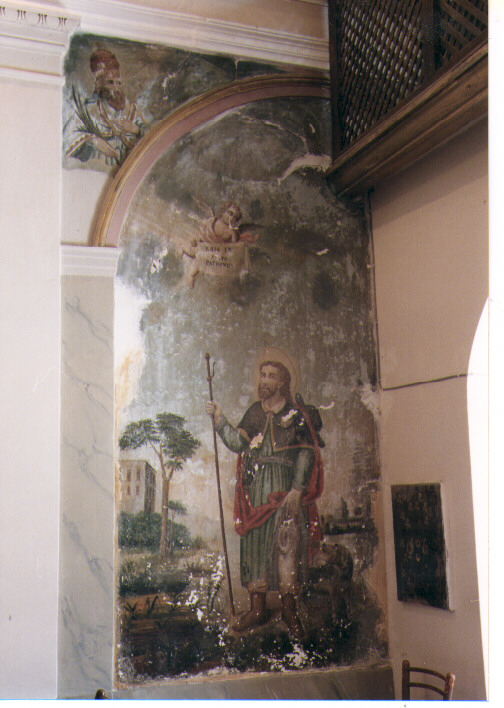 San Rocco (dipinto, complesso decorativo) - ambito pugliese (sec. XX)