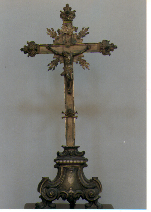 croce d'altare - ambito Italia meridionale (sec. XVIII)