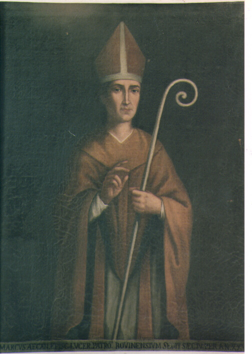 ritratto di ecclesiastico (dipinto) - ambito Italia meridionale (secc. XVIII/ XIX)