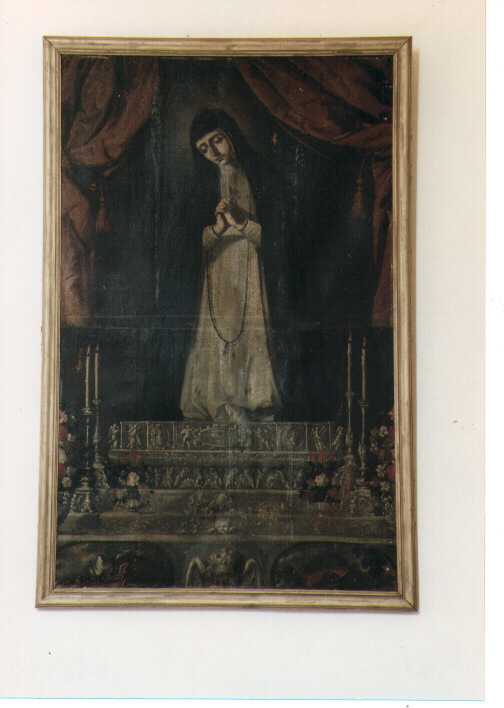 Santa Chiara (?) (dipinto) - ambito Italia meridionale (sec. XIX)