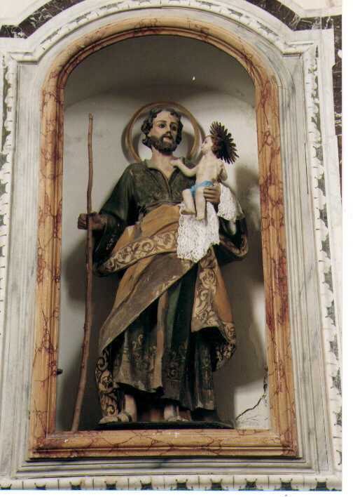 San Giuseppe (statua) - ambito Italia meridionale (metà sec. XIX)