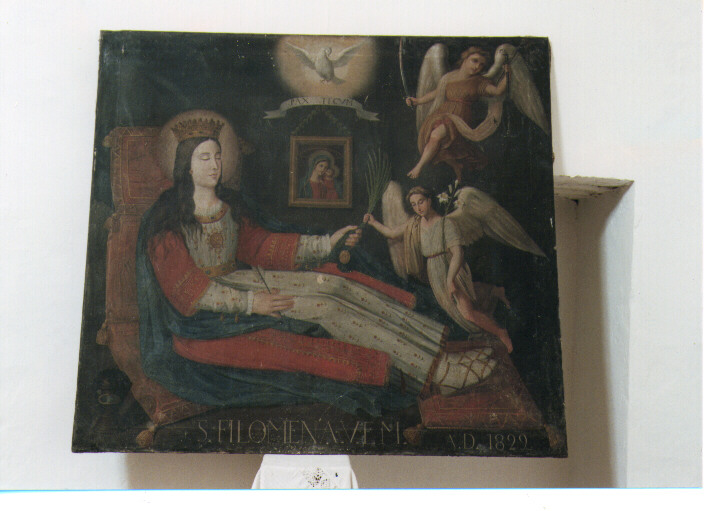 Santa Filomena (dipinto) - ambito pugliese (sec. XIX)