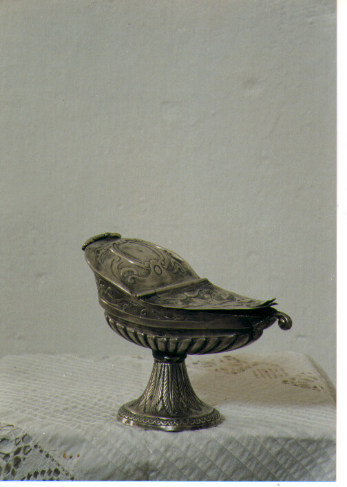 navicella portaincenso - ambito Italia meridionale (sec. XIX)