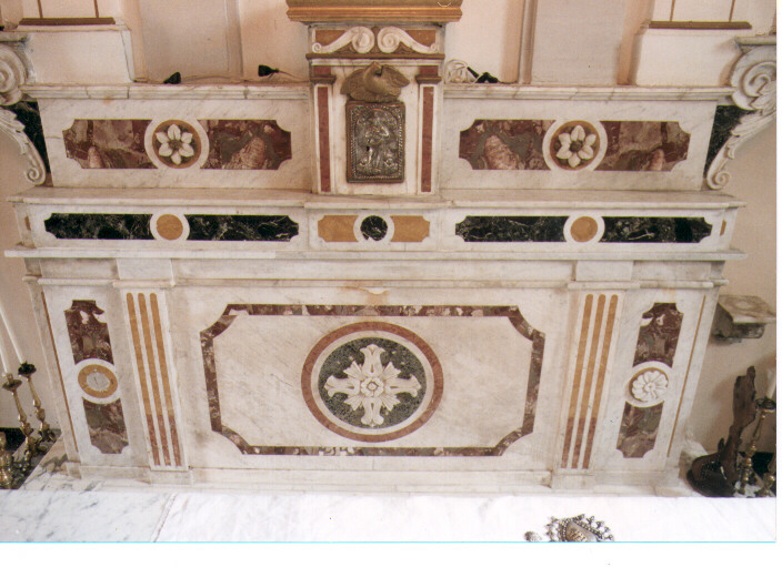 altare - ambito Italia meridionale (seconda metà sec. XIX)