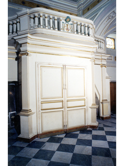 bussola d'ingresso - ambito Italia meridionale (seconda metà sec. XIX)