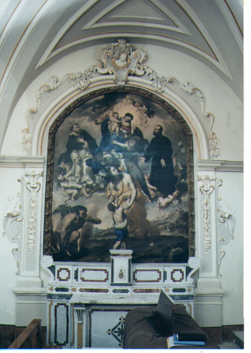 ancona, complesso decorativo - ambito Italia meridionale (fine/inizio secc. XVII/ XVIII)