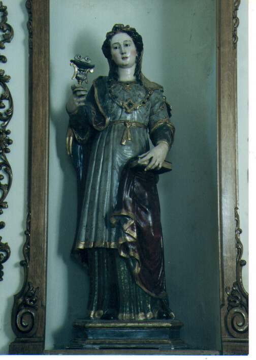 Santa Lucia (statua) - ambito Italia meridionale (seconda metà sec. XVII)