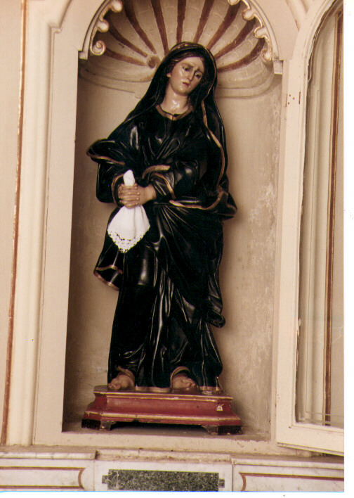 Madonna Addolorata (statua) - ambito pugliese (prima metà sec. XIX)