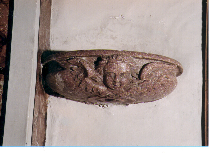 acquasantiera pensile - ambito Italia meridionale (prima metà sec. XIX)