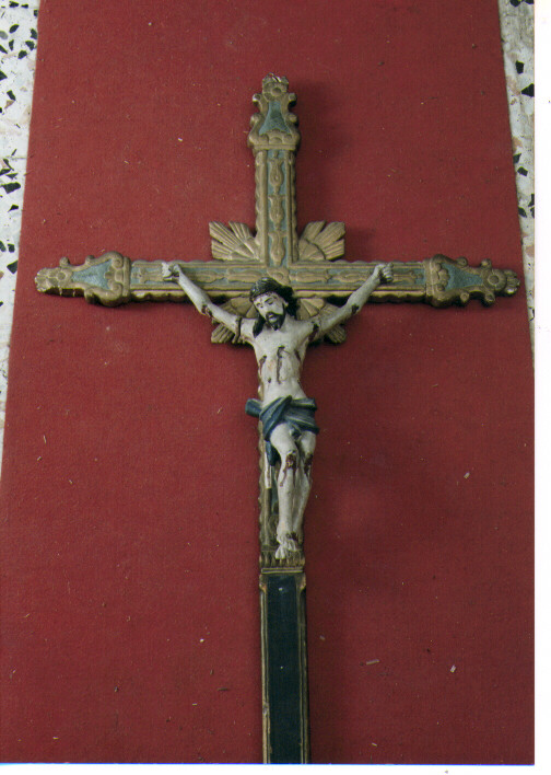 croce processionale - ambito Italia meridionale (sec. XIX)