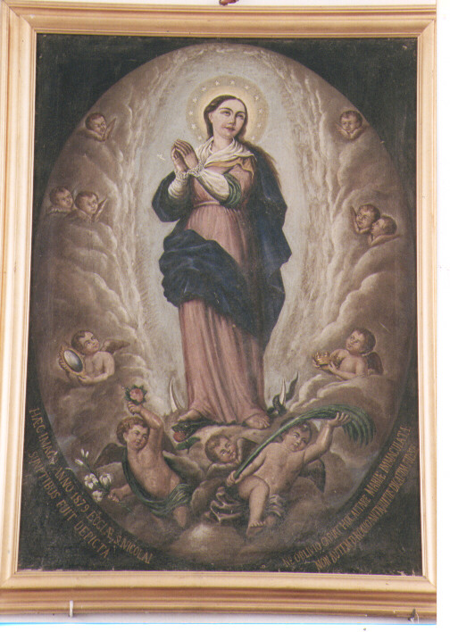 Madonna Immacolata (dipinto) - ambito pugliese (sec. XIX)