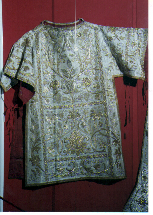 dalmatica - manifattura italiana (sec. XIX)