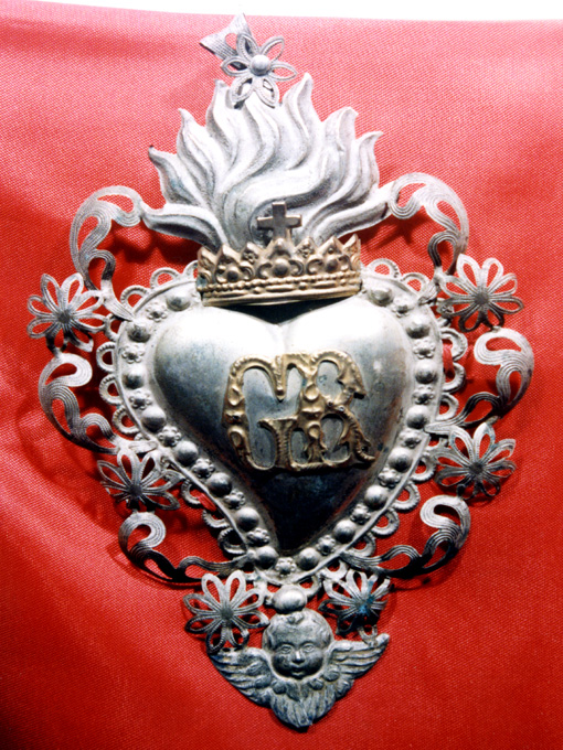 Sacro Cuore di Gesù (ex voto, serie) - ambito Italia meridionale (fine/inizio secc. XIX/ XX)