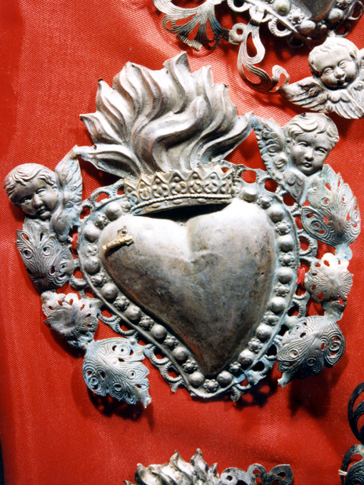 Sacro Cuore di Gesù (ex voto, serie) - ambito Italia meridionale (fine/inizio secc. XIX/ XX)