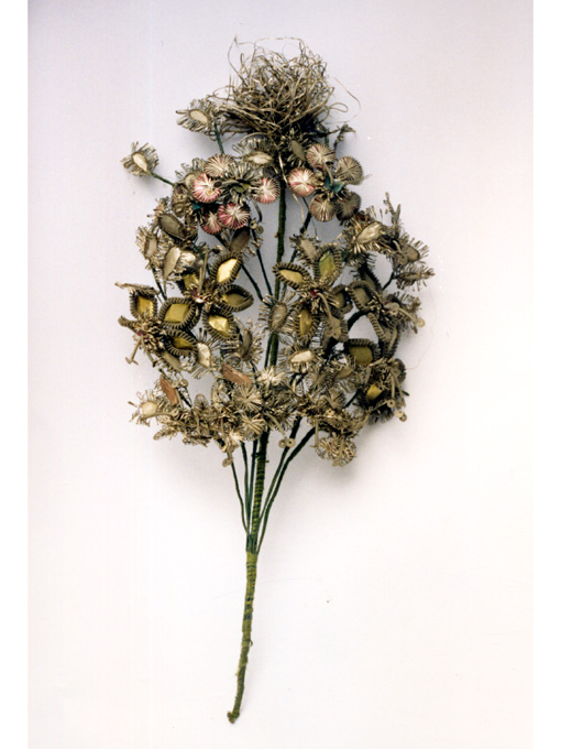mazzo di fiori (attributo iconografico di immagine sacra) - ambito Italia meridionale (secc. XIX/ XX)