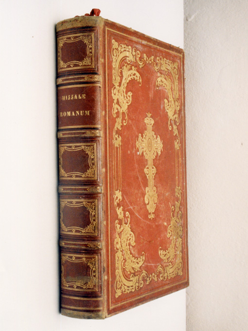 coperta di libro liturgico - ambito italiano (?) (terzo quarto sec. XIX)