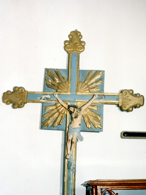 croce processionale - ambito Italia meridionale (primo quarto sec. XX)