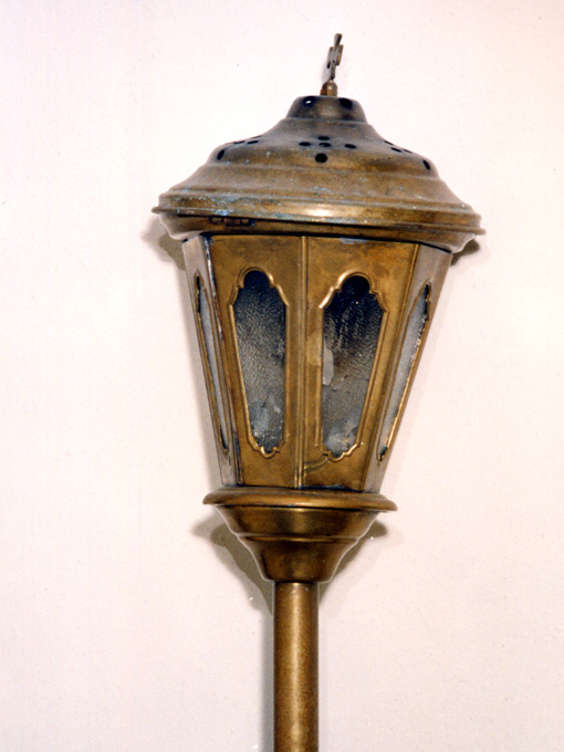 lanterna processionale, serie - ambito Italia meridionale (primo quarto sec. XX)