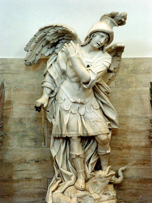 San Michele Arcangelo (statua) - ambito Italia meridionale (sec. XIX)