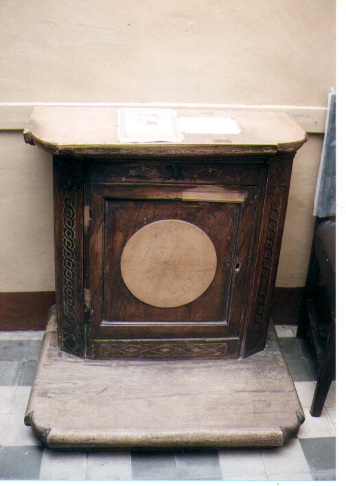 inginocchiatoio - manifattura Italia meridionale (sec. XVIII)