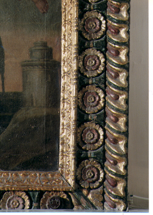 cornice - manifattura Italia meridionale (secc. XVI/ XVII)