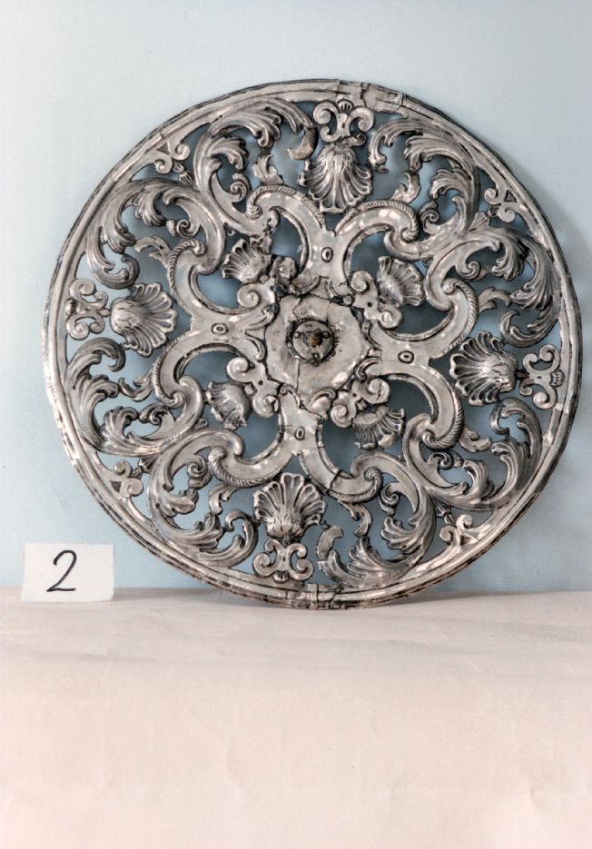 aureola di statua - ambito Italia meridionale (prima metà sec. XVIII)