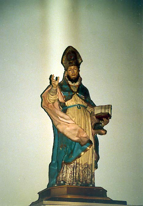San Martino (statua) - ambito Italia meridionale (prima metà sec. XVIII)