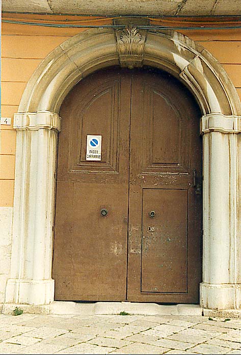 portale - ambito Italia meridionale (secondo quarto sec. XIX)