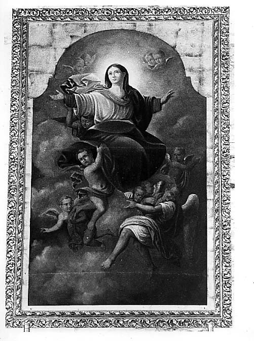 L'Assunta, Madonna Assunta con angeli (dipinto) - ambito pugliese (secc. XVIII/ XIX)