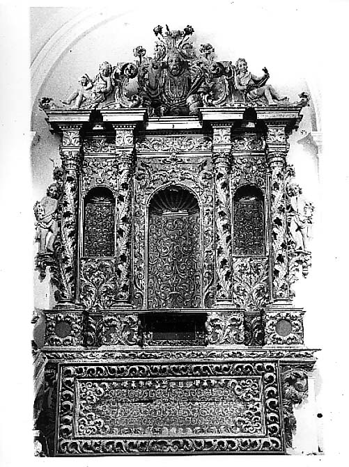 altare - ambito pugliese (secc. XVII/ XVIII)