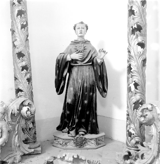 San Nicola da Tolentino (statua) - ambito pugliese (sec. XVIII)