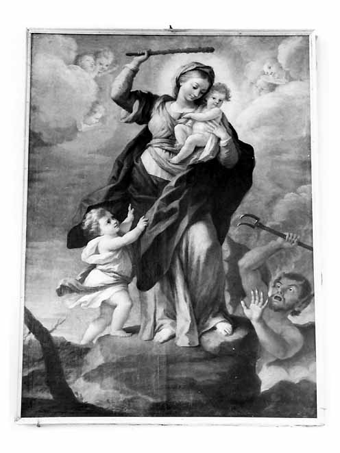 Madonna del Soccorso (dipinto) di De Matteis Paolo (secc. XVII/ XVIII)