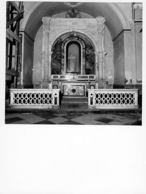 altare - bottega napoletana (secc. XVIII/ XIX)