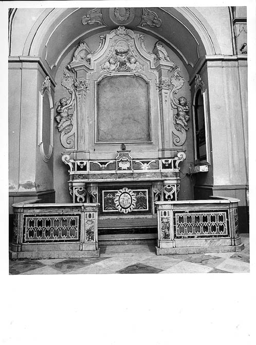 altare - bottega napoletana (sec. XVIII)