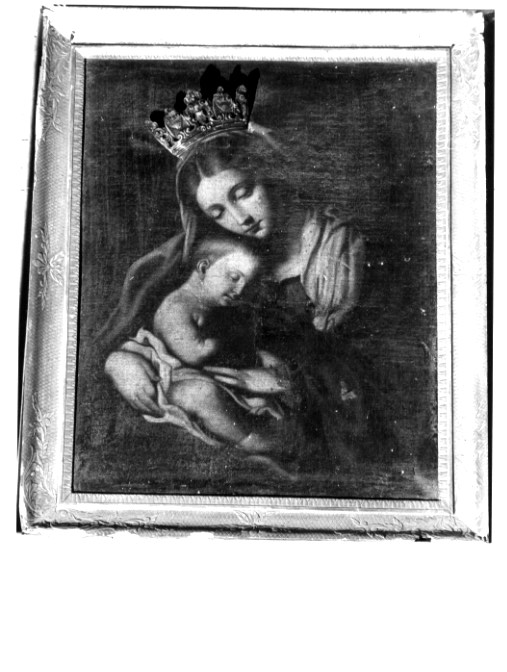 Madonna con Bambino (dipinto) - ambito Italia meridionale (seconda metà sec. XVIII)