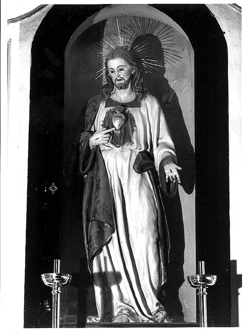 Sacro Cuore di Gesù (statua) - ambito Italia meridionale (primo quarto sec. XX)
