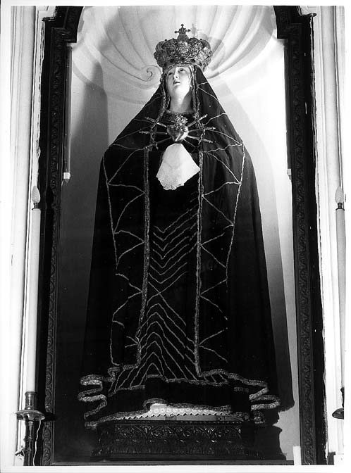 Madonna Addolorata (statua) - ambito Italia meridionale (ultimo quarto sec. XIX)