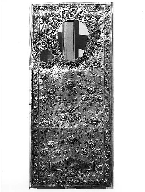 coperta di immagine sacra - ambito Italia meridionale (sec. XIX)